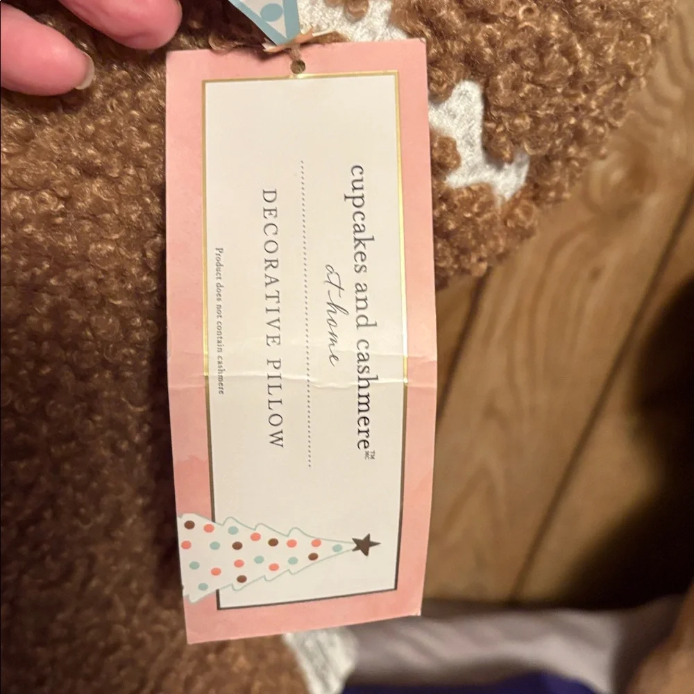 NWT Cupcakes & Cashmere Large Plush Gingerbread Man!